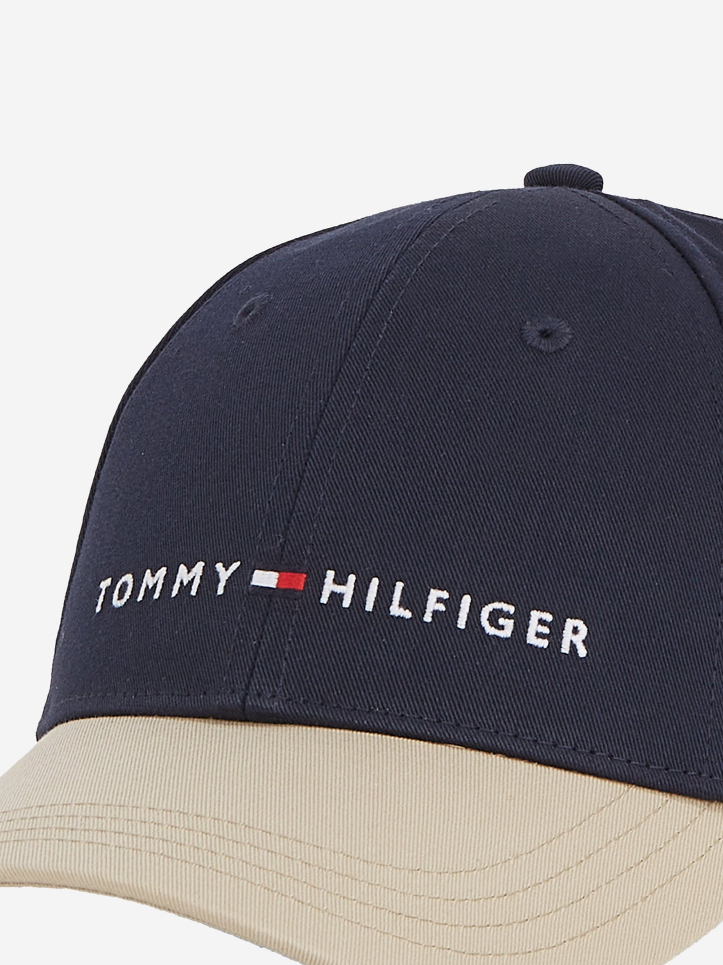 Kids Essential Colourblock Cap in Navy