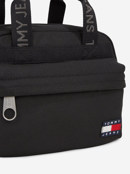 Kids Essential Daily Crossover Bag in Black (20cm)