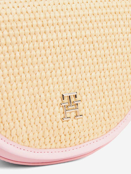 Girls Summer Prep Flap Bag in Beige (16cm)