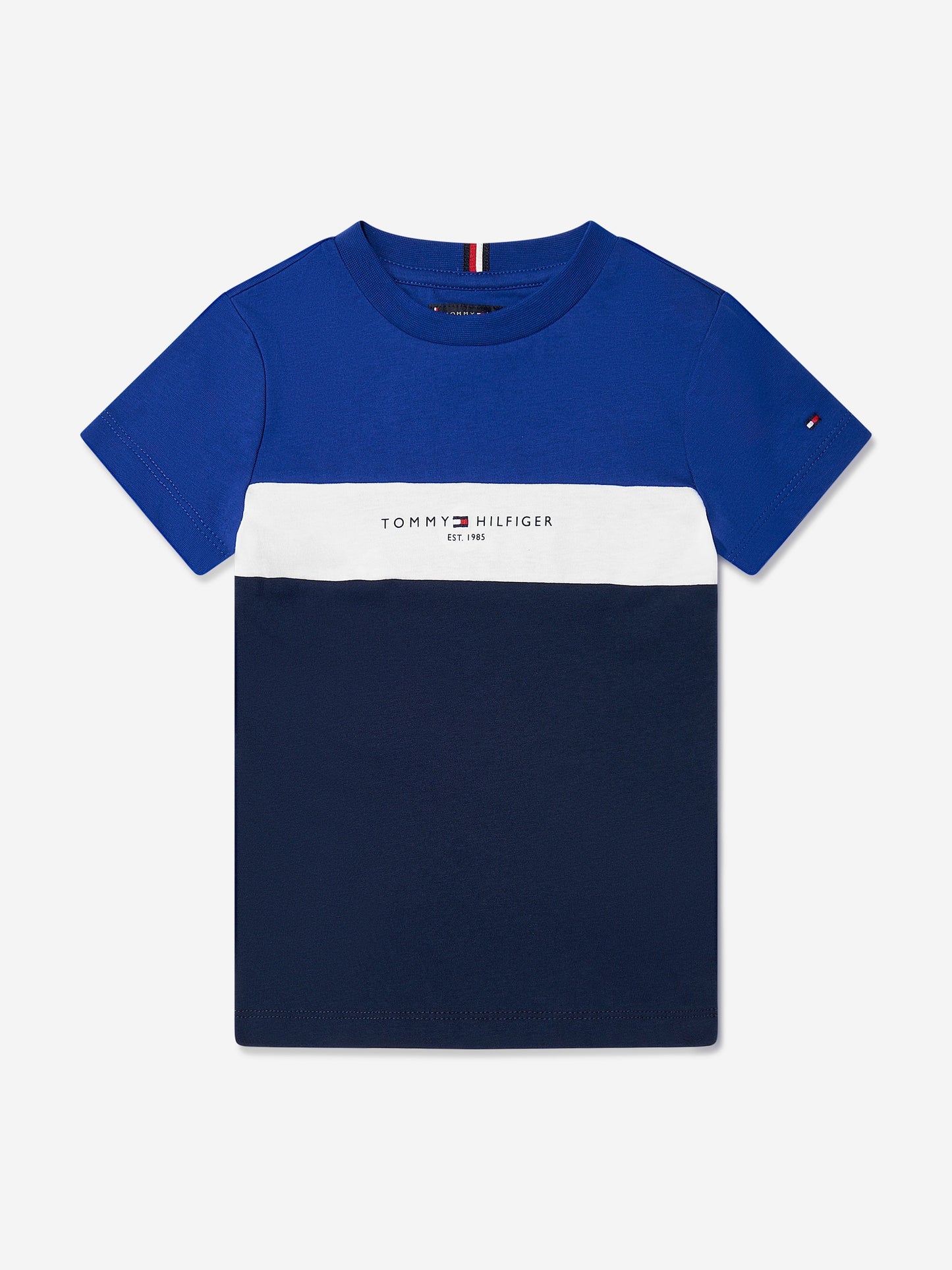 Boys Colourblock Short Set in Blue