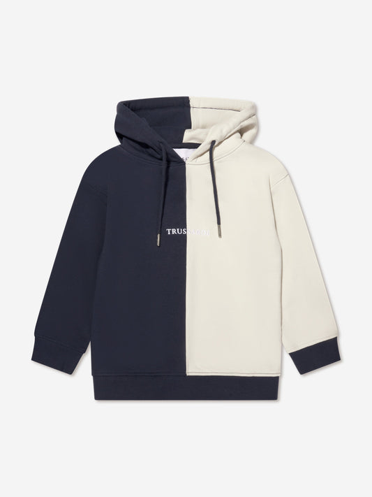 Trussardi Boys Ulak 海军蓝连帽衫