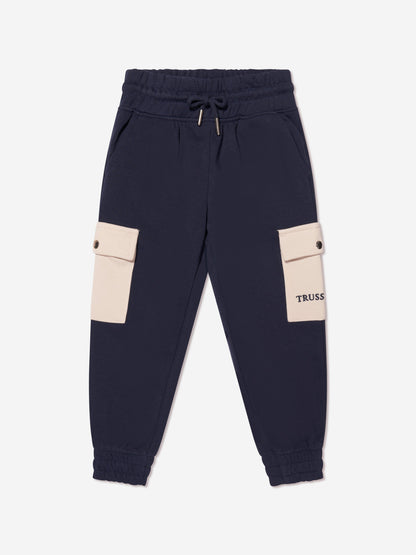 Trussardi 男童 Umati 慢跑裤（海军蓝）