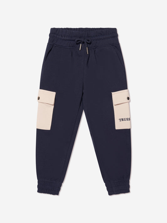 Trussardi 男童 Umati 慢跑裤（海军蓝）