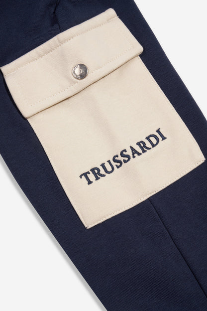 Trussardi 男童 Umati 慢跑裤（海军蓝）