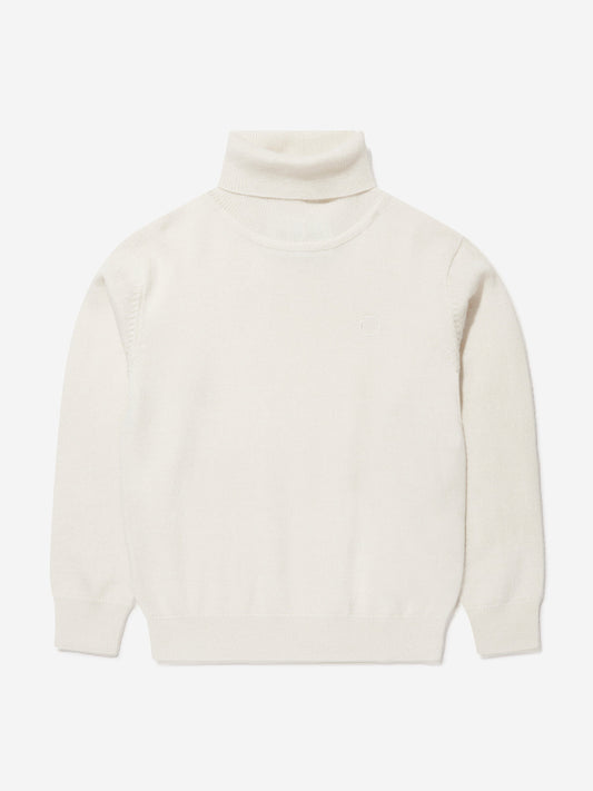 Trussardi 男孩象牙色 Kurah 毛衣