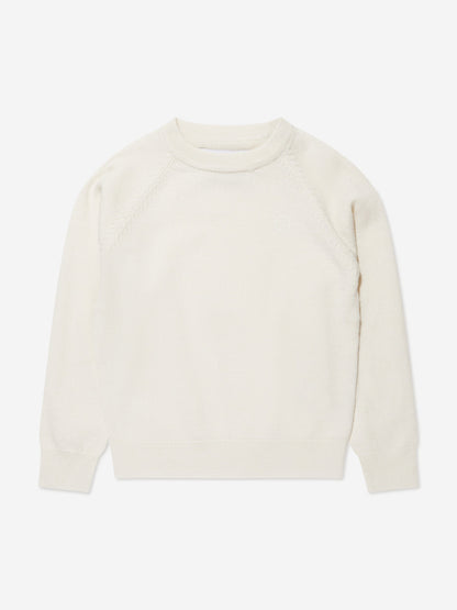 Trussardi Boys Hershel 象牙色运动衫