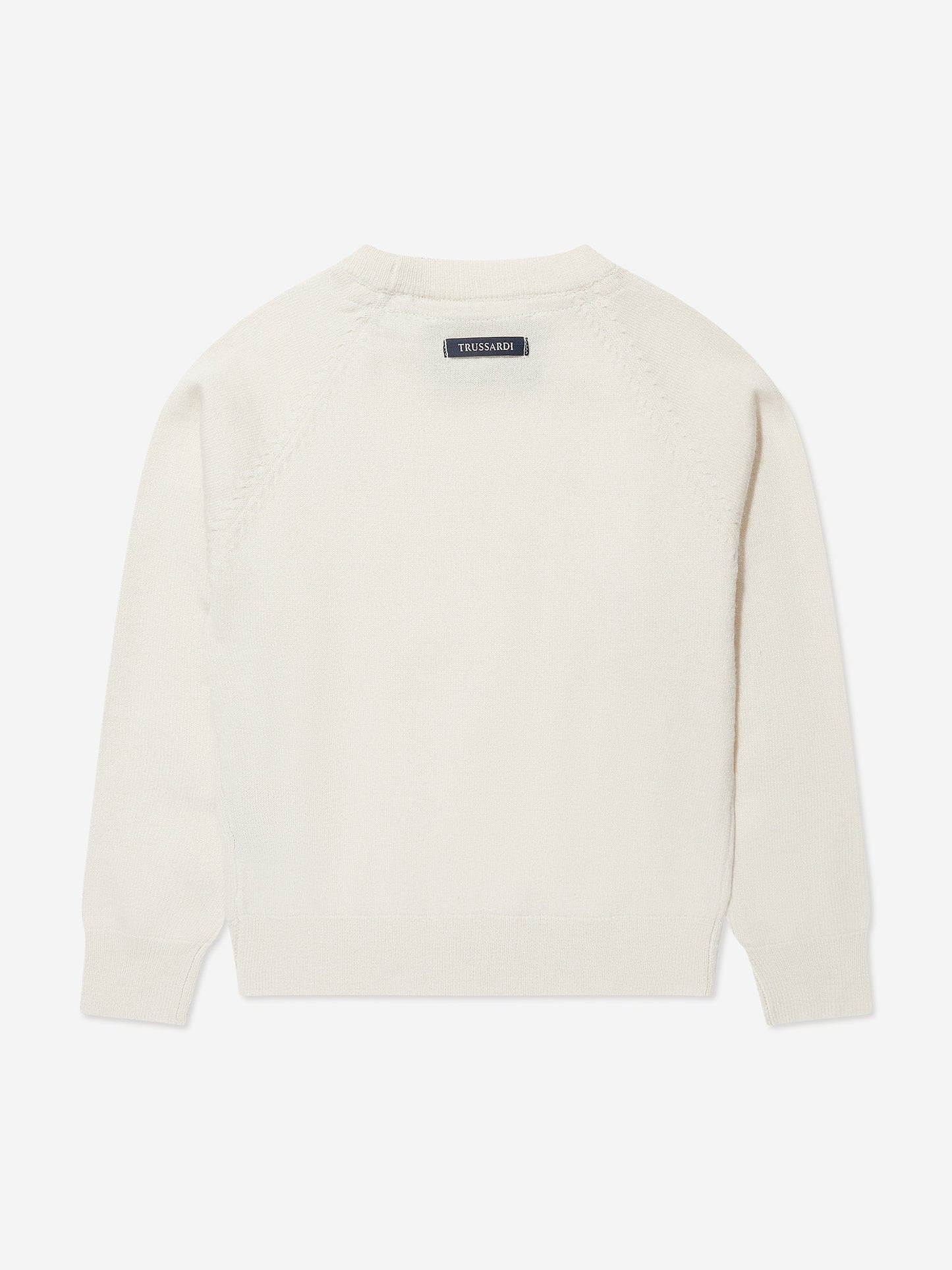 Trussardi Boys Hershel 象牙色运动衫