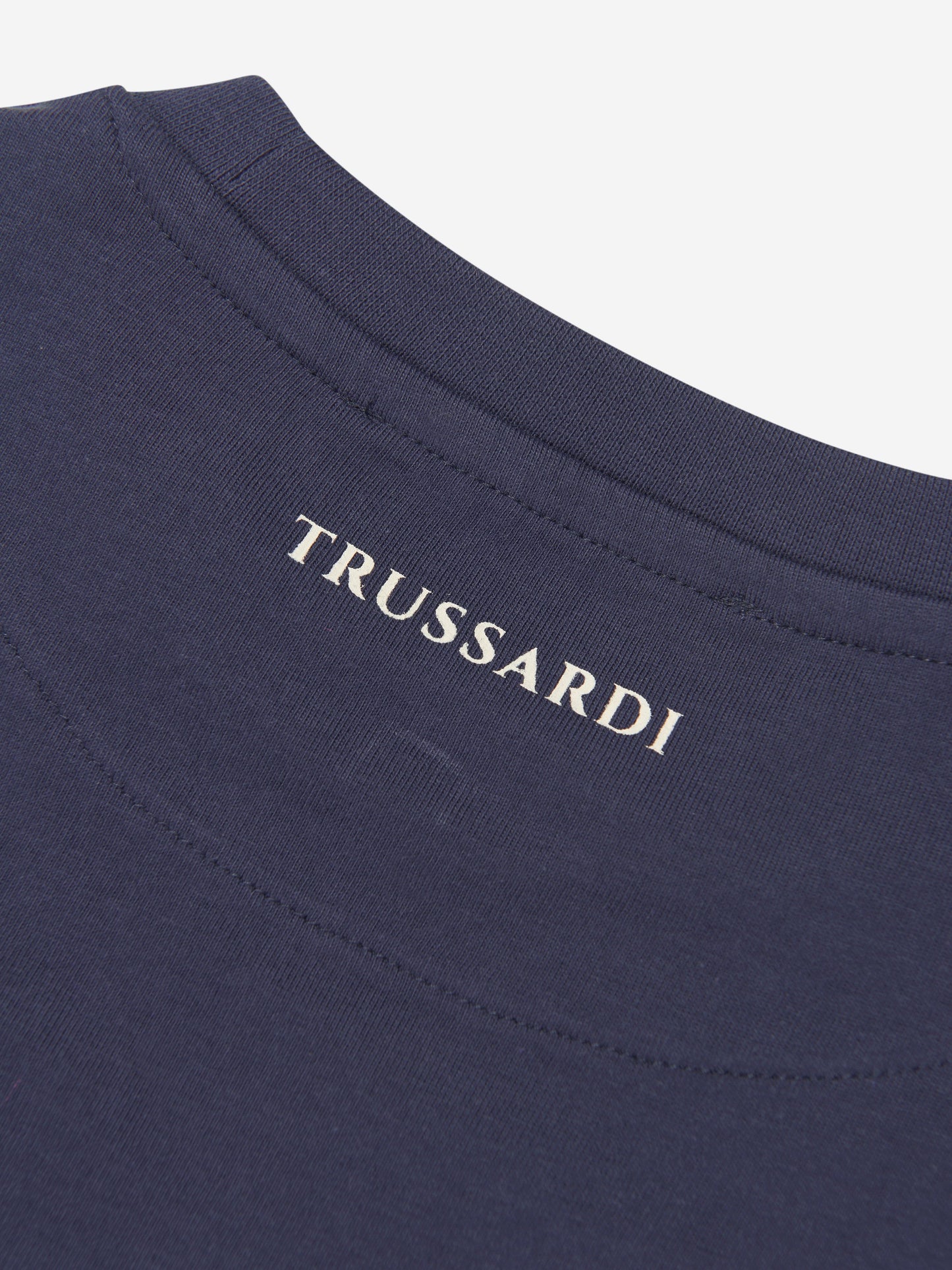 Trussardi 男童 Azha 长袖 T 恤（海军蓝）