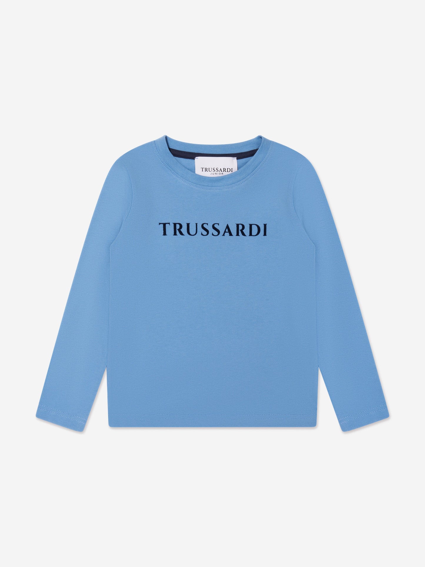 Trussardi 男童 Beid 长袖 T 恤（蓝色）