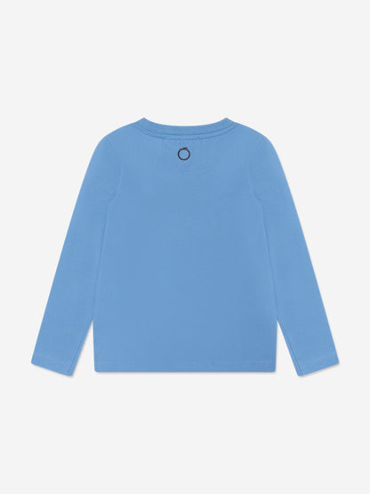 Trussardi 男童 Beid 长袖 T 恤（蓝色）