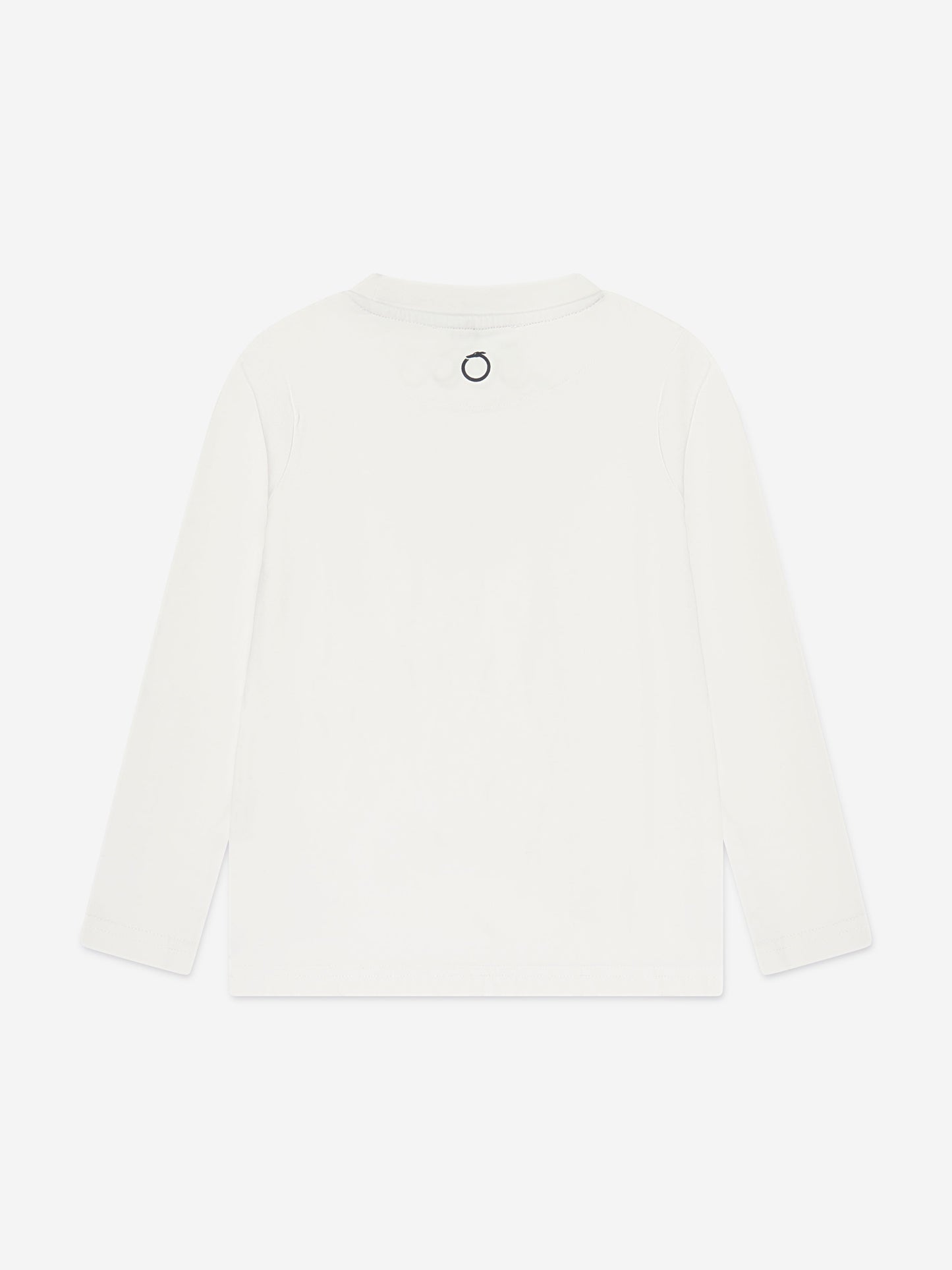 Trussardi 男童 Beid 象牙色长袖 T 恤