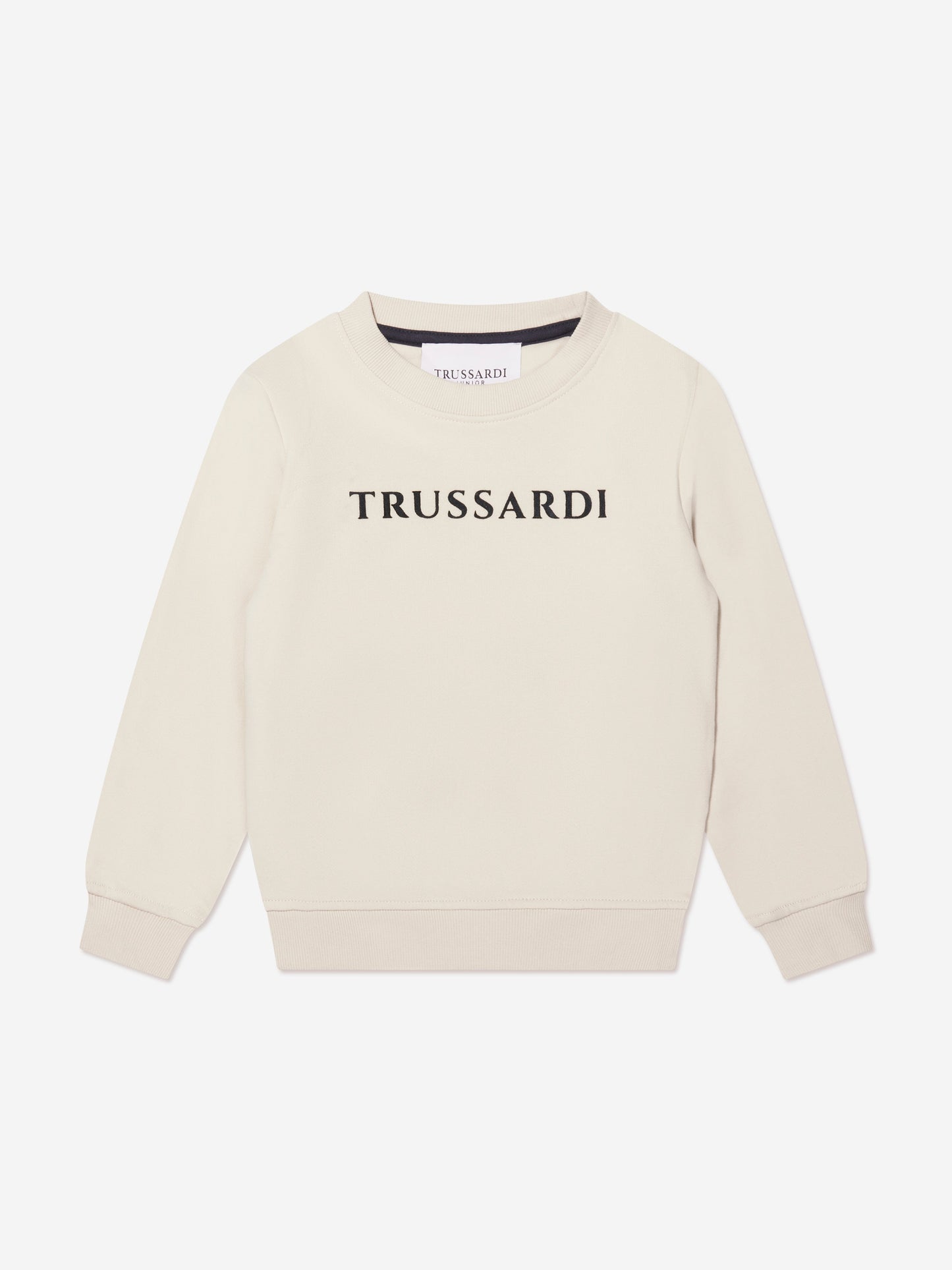 Trussardi Boys Camaz 米色运动衫