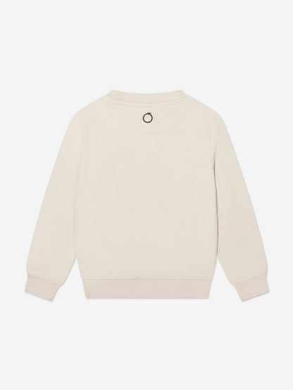 Trussardi Boys Camaz 米色运动衫