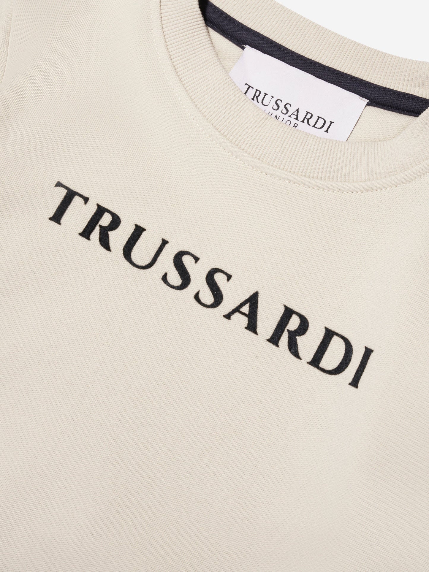 Trussardi Boys Camaz 米色运动衫