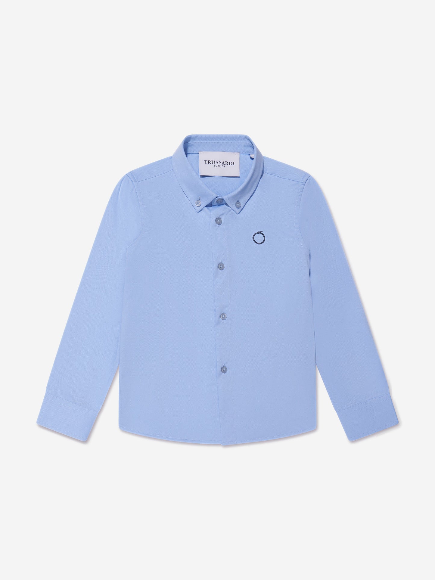Trussardi 男童蓝色 Barlog 衬衫