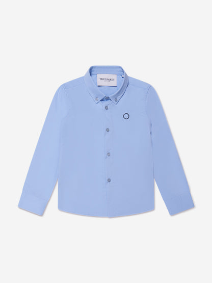 Trussardi 男童蓝色 Barlog 衬衫