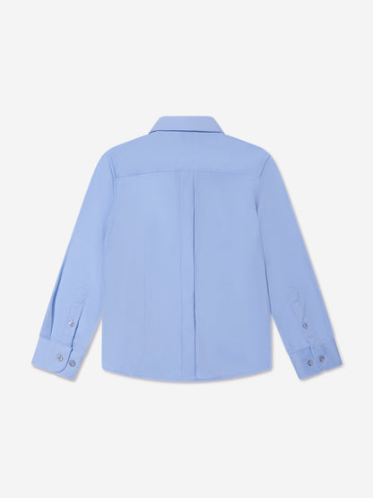 Trussardi 男童蓝色 Barlog 衬衫