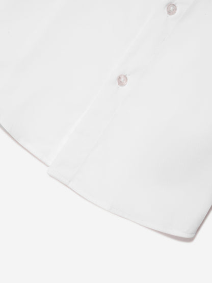 Trussardi 男童 Barlog 象牙色衬衫
