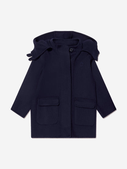 Trussardi Boys Gawir 海军蓝长款大衣