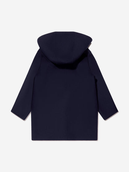 Trussardi Boys Gawir 海军蓝长款大衣