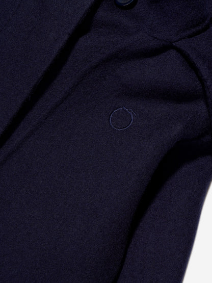 Trussardi Boys Gawir 海军蓝长款大衣