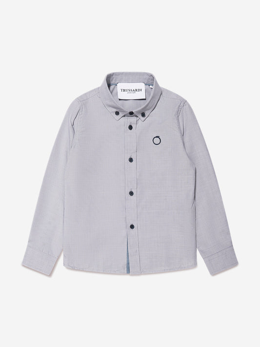 Trussardi 男童 Rahill 衬衫（灰色）