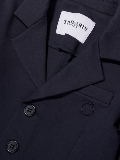Trussardi 男童 Theoden 海军蓝夹克