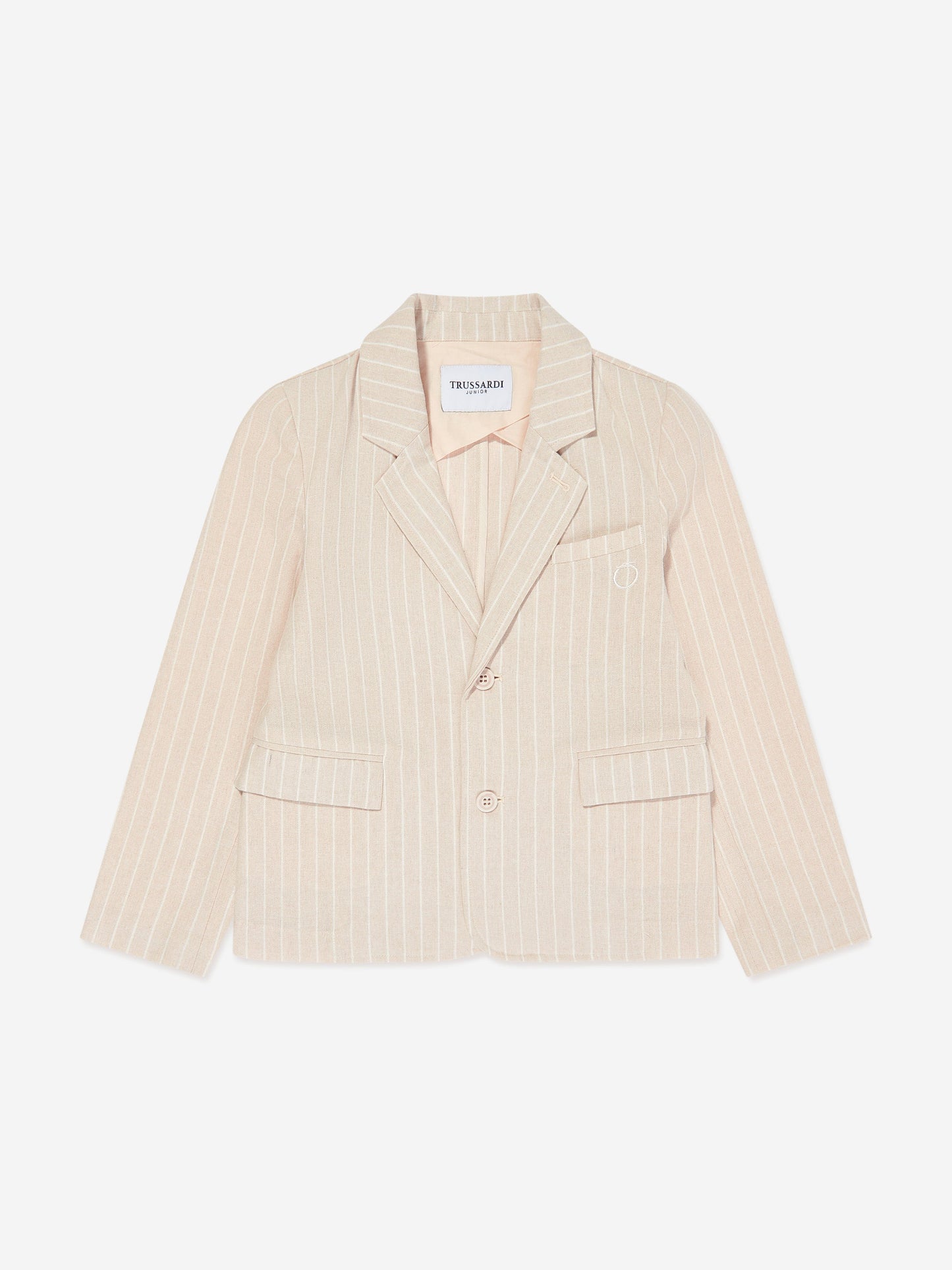 Trussardi 男孩米色 Sokel 西装外套