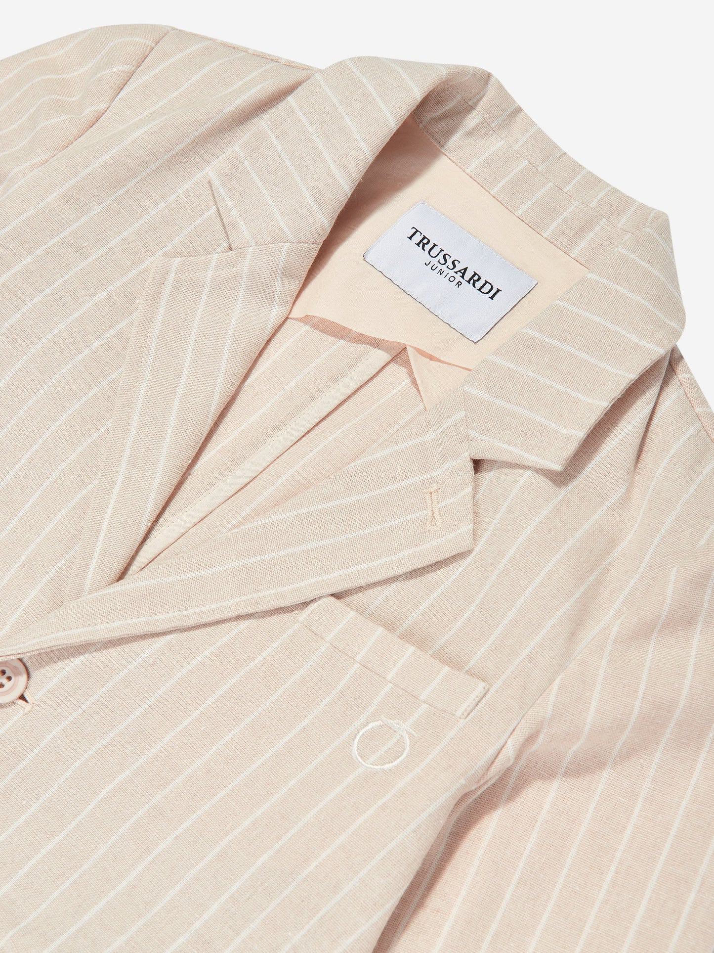 Trussardi 男孩米色 Sokel 西装外套