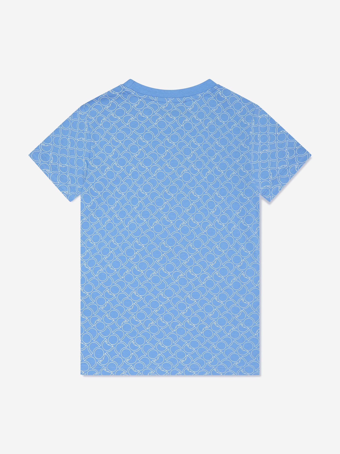 Trussardi Boys Alexandre 蓝色 T 恤
