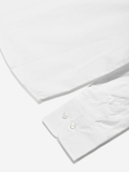 Trussardi 男童 Delher 徽标衬衫（白色）
