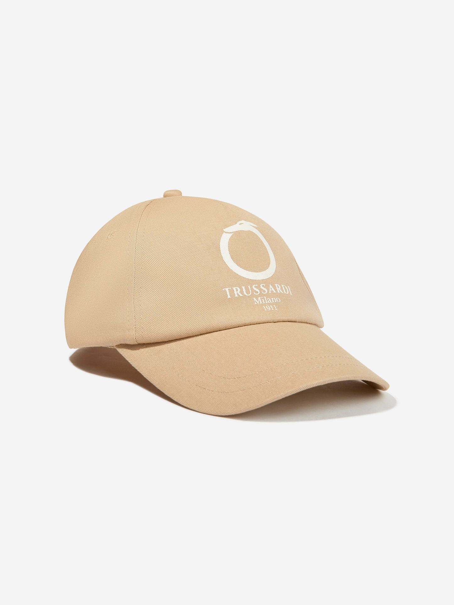 Trussardi 儿童 Guitu 米色徽标棒球帽
