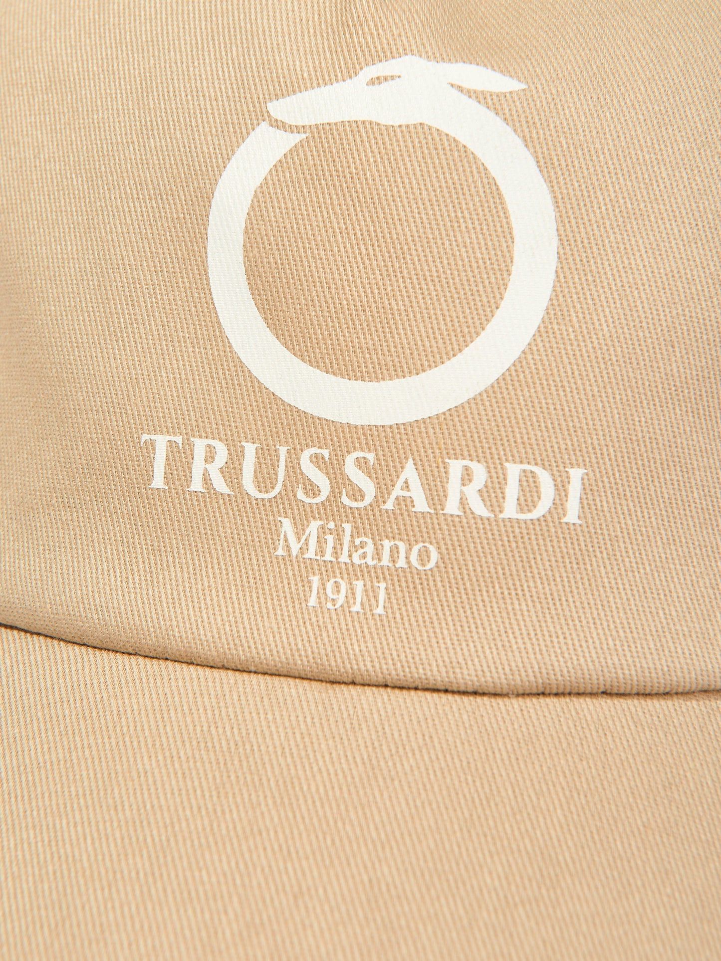 Trussardi 儿童 Guitu 米色徽标棒球帽