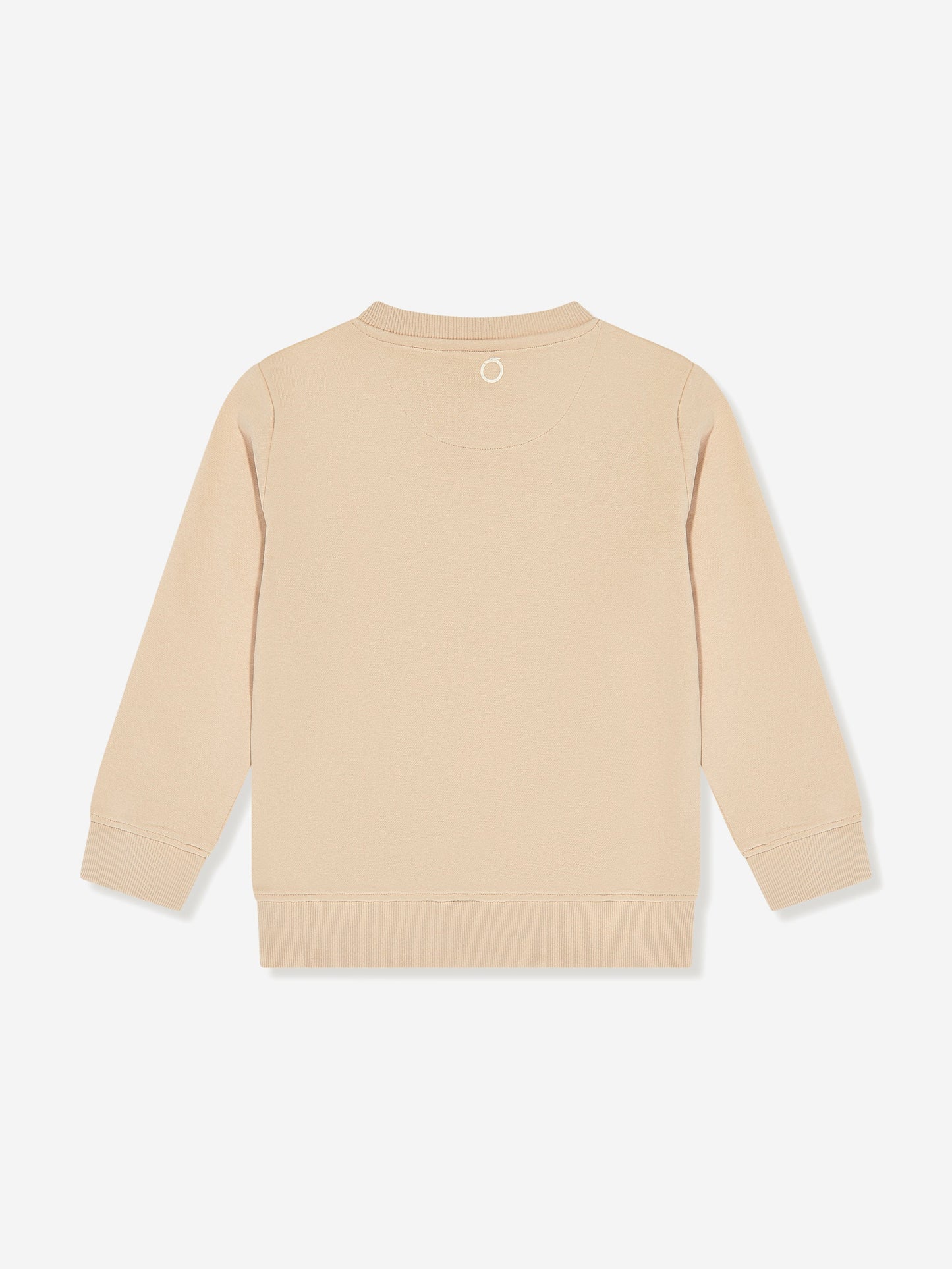 Trussardi Kids Beavi 徽标运动衫（米色）