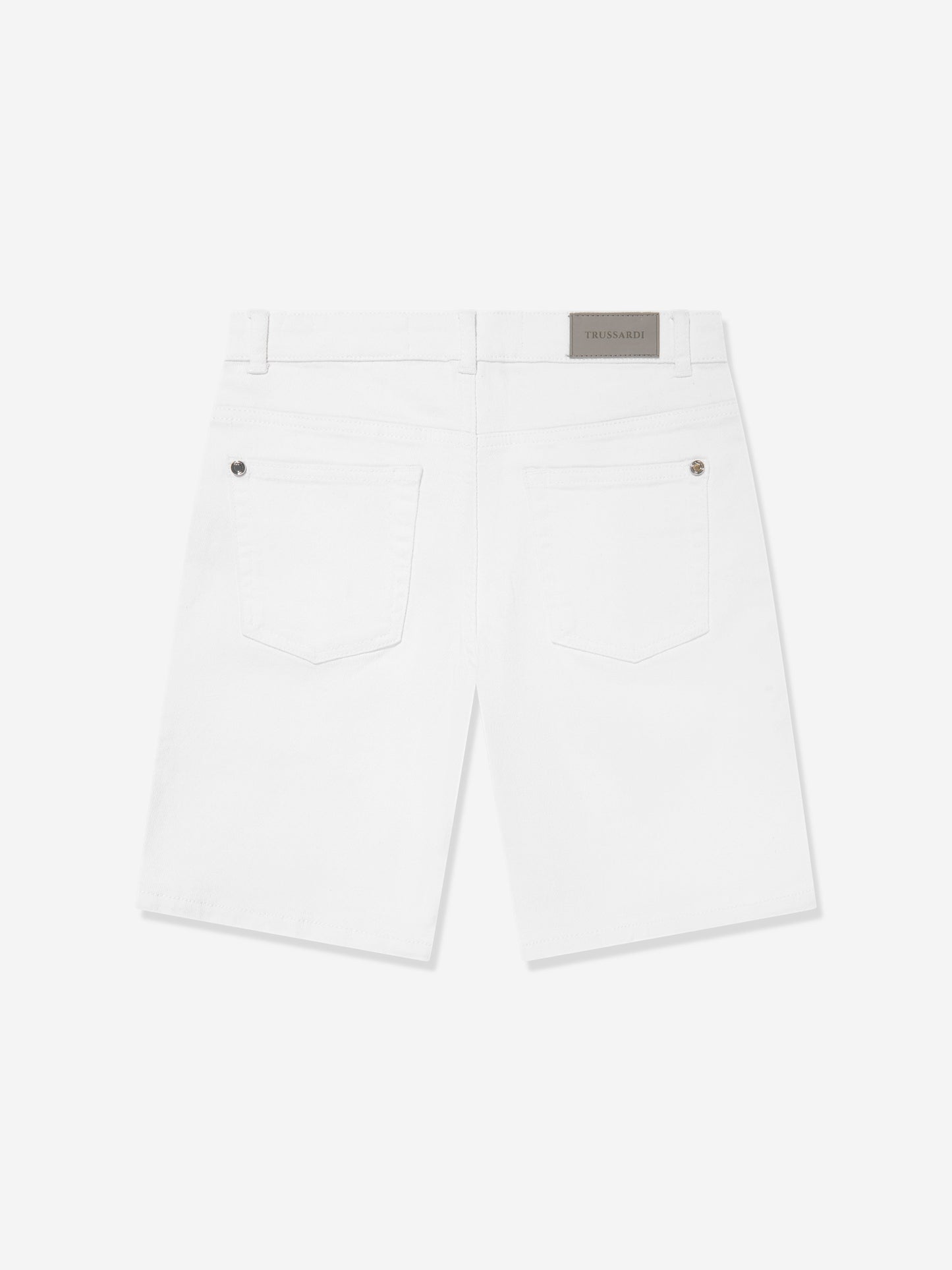 Trussardi 男童 Mogurean 百慕大短裤（白色）