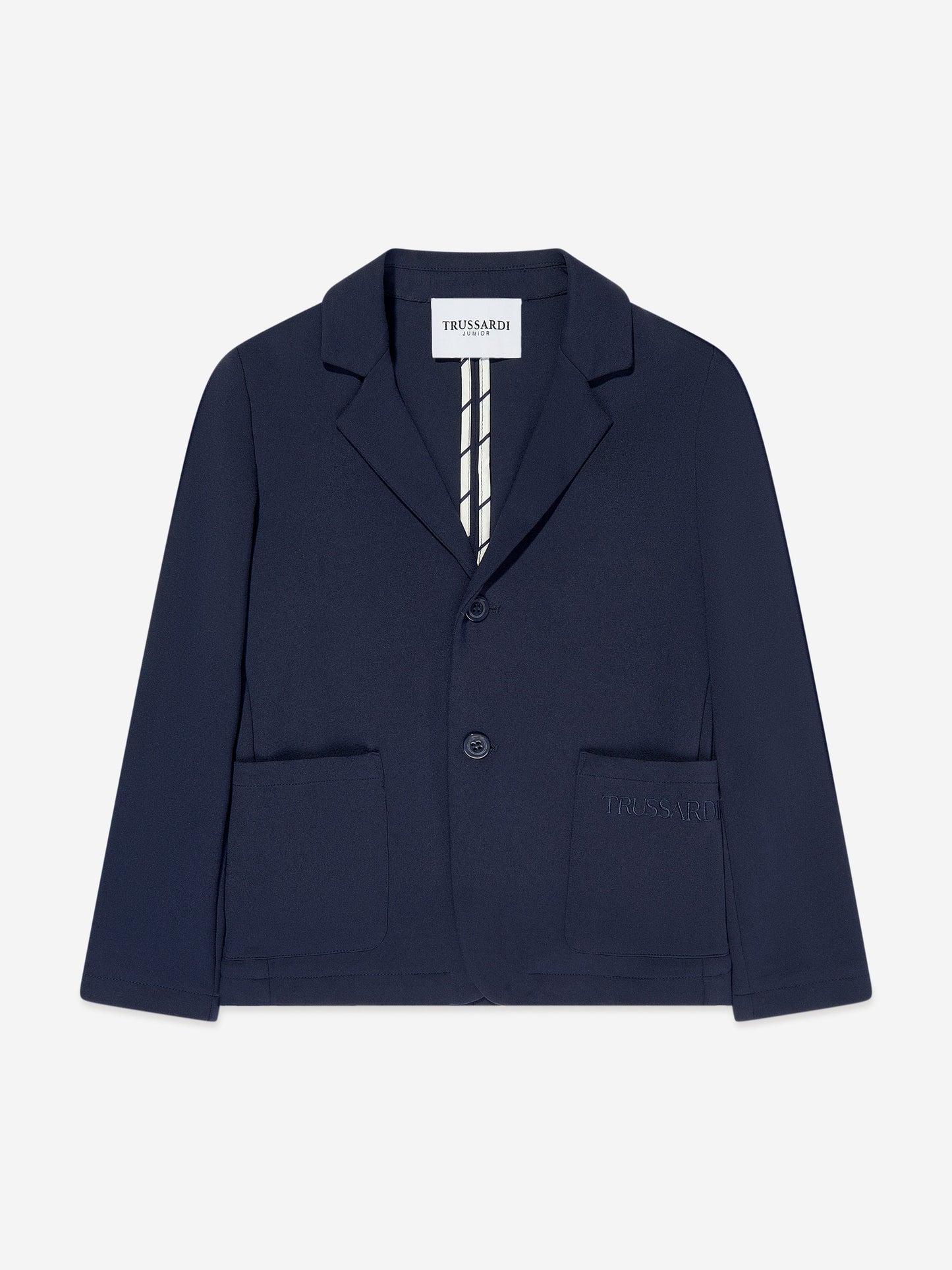 Trussardi 男童 Brev 海军蓝西装外套