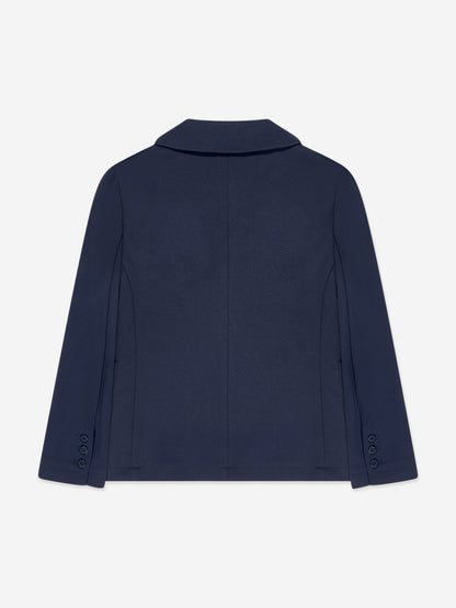Trussardi 男童 Brev 海军蓝西装外套