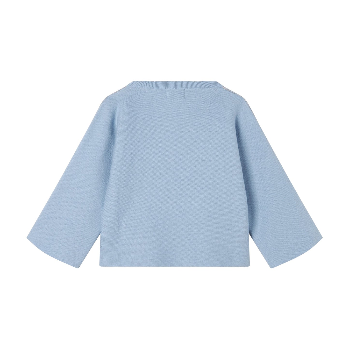 女童浅蓝色星星毛衣