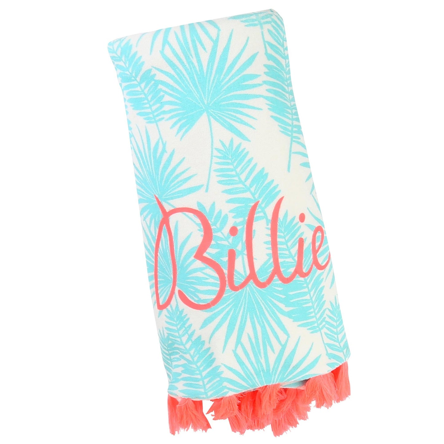 Girls Multicolor Logo Beach Towel