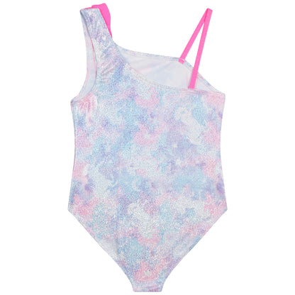 女童彩色泳衣