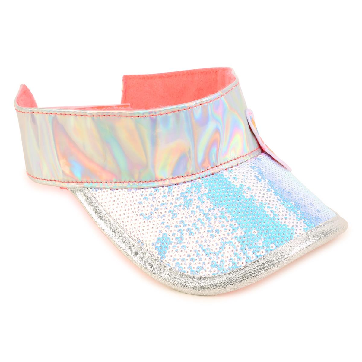 女童银色亮片太阳帽