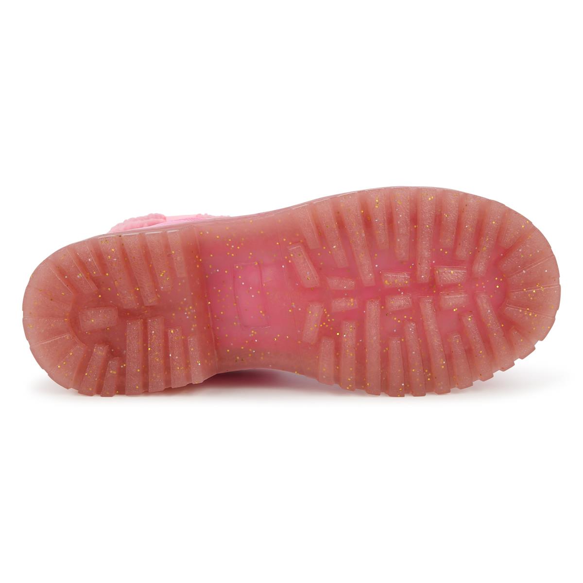 女童粉色短靴
