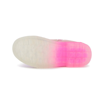 女童粉色短靴