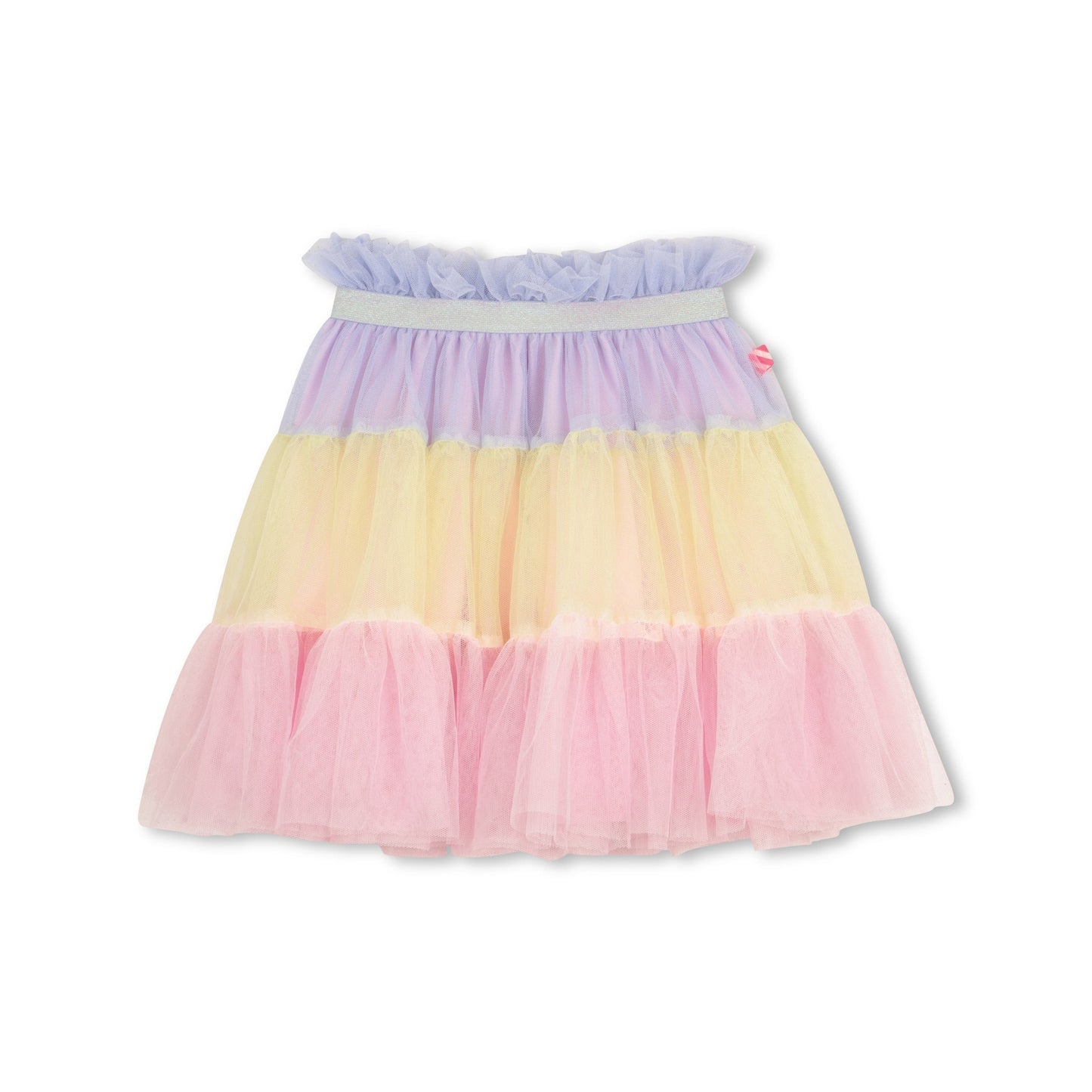 女童彩色薄纱短裙