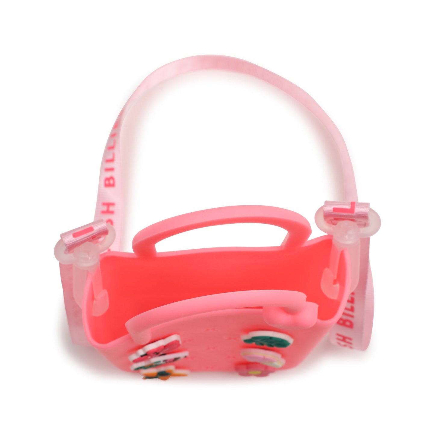 女童粉色热带徽章果冻包(15.5 x 11.5 x 5 cm)