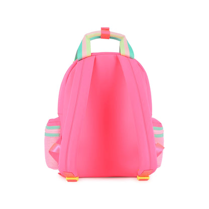 女童荧光粉色背包(35 x 25 x 15cm)