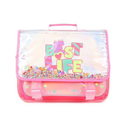 女童彩色Logo背包(28 x 36 x 11.5cm)