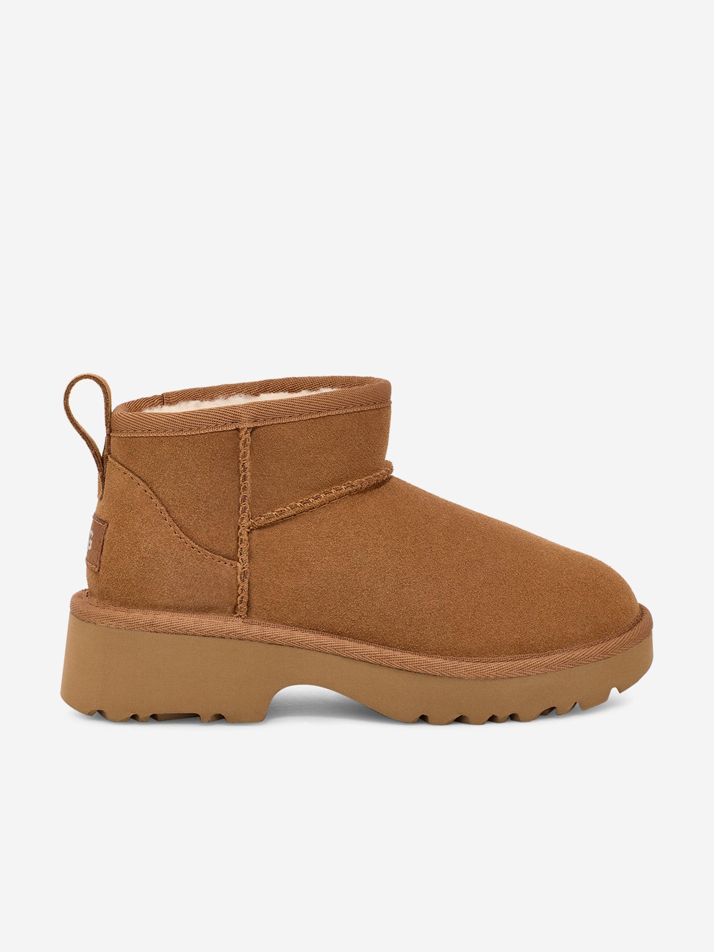 UGG 女童经典超迷你新款高筒靴（棕色）