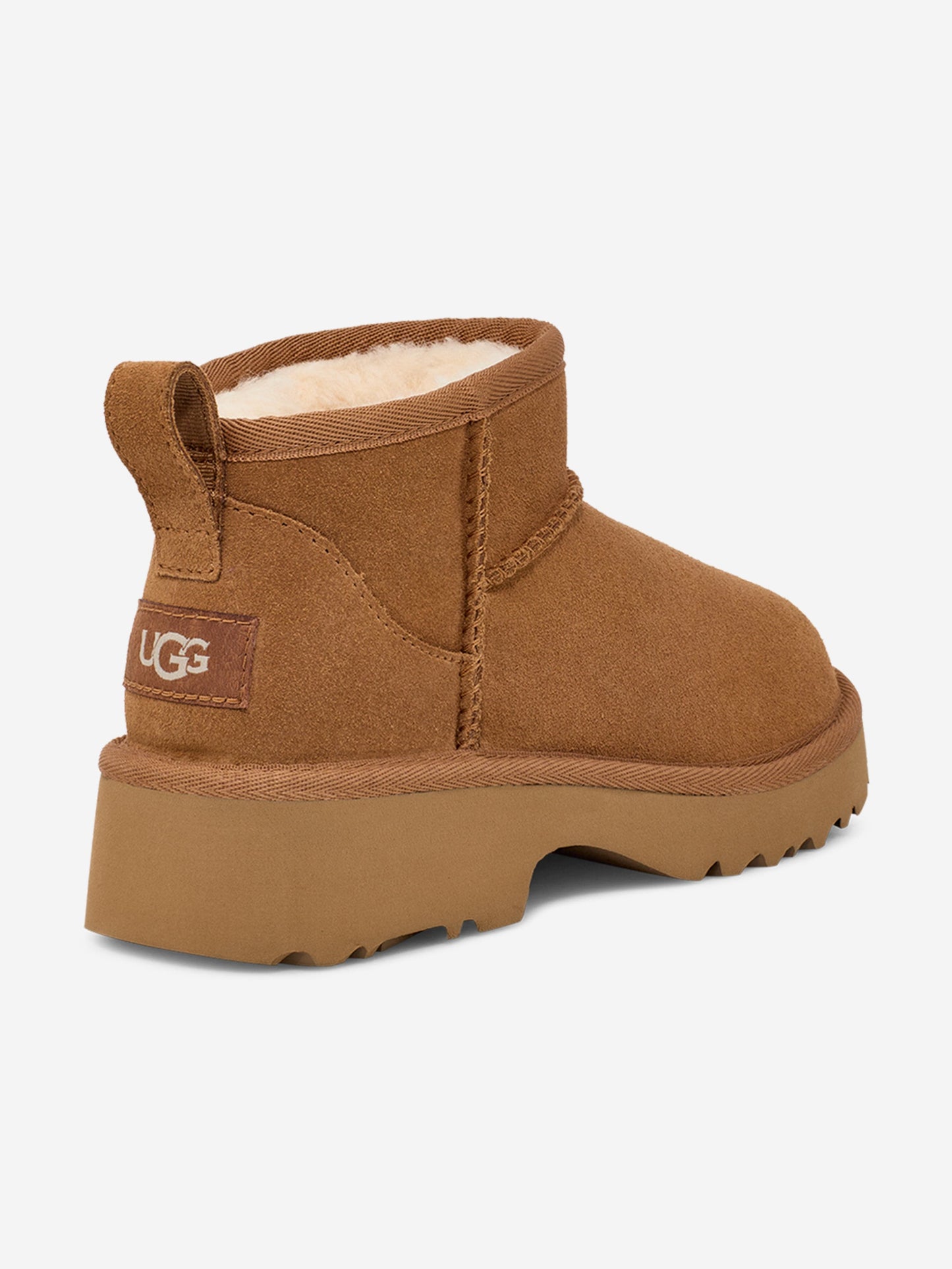 UGG 女童经典超迷你新款高筒靴（棕色）