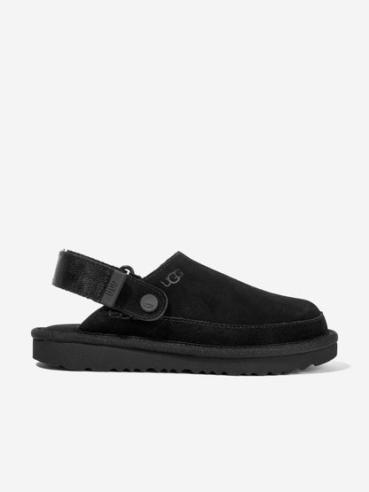 UGG 儿童 Goldenstar 木屐 (黑色)